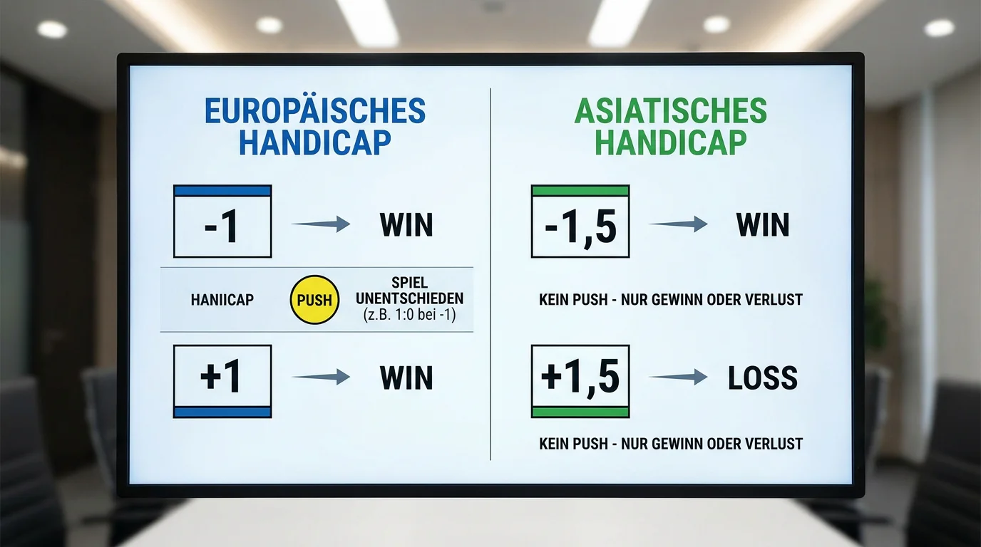 Vergleich europäisches vs. asiatisches Handicap im Eishockey – Wann welche Variante beim Wetten Vorteile bringt