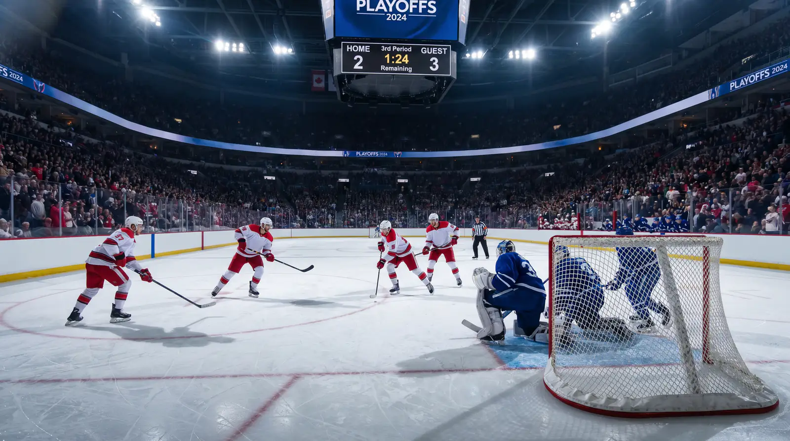 Empty-Net-Strategie bei Eishockey Live-Wetten – leeres Tor in den Schlussminuten und Quoten-Asymmetrie erklärt