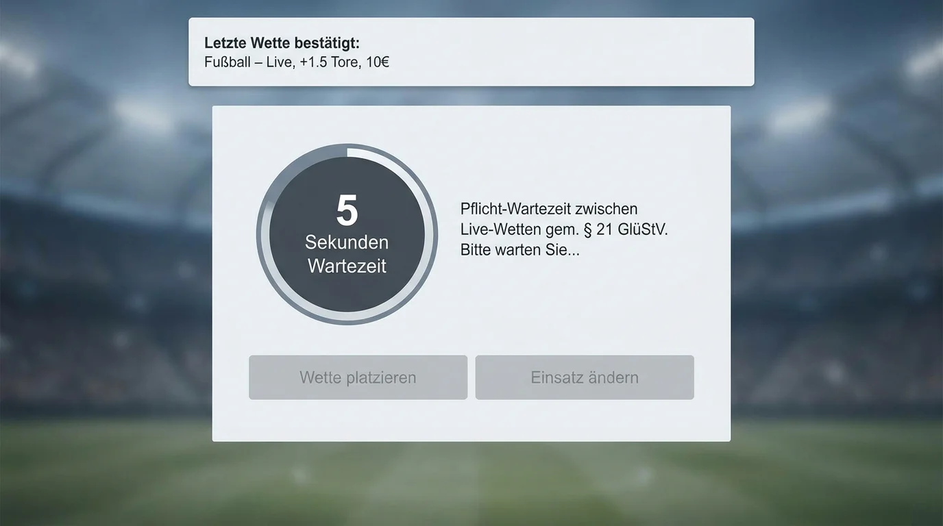 5-Sekunden-Regel bei Eishockey Live-Wetten nach GlüStV 2021 – Auswirkung auf In-Play-Wett-Strategie