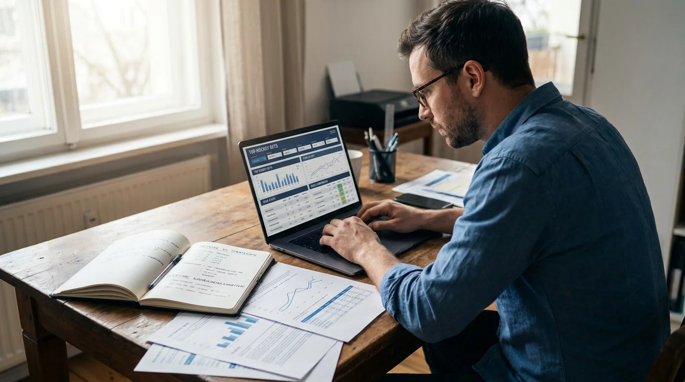 Strategie-Entscheidung Moneyline vs. 1X2 bei Eishockey-Wetten – wann welche Wettform mehr Wert bietet