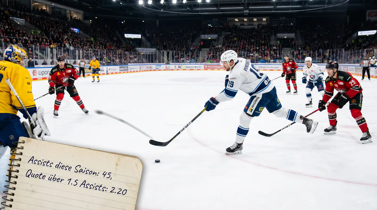 Assists und Punkte-Totale als Prop-Wetten in der NHL – Analyse und Strategie für Spieler-Specials