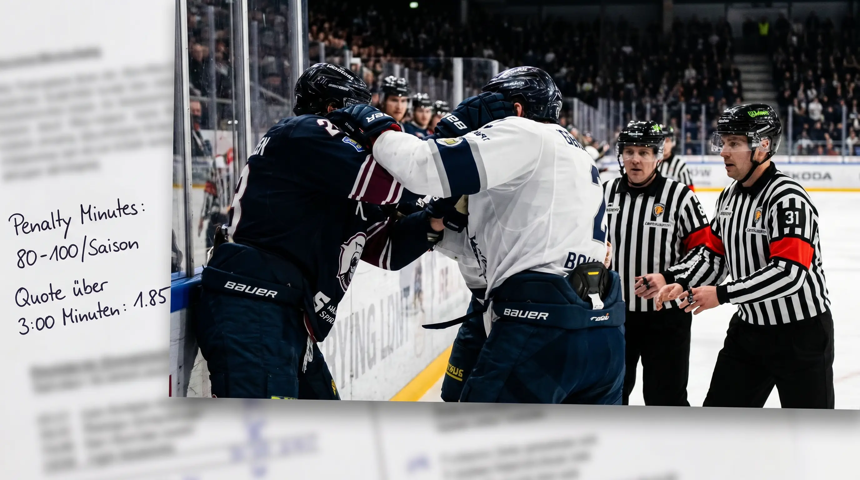Strafzeiten-Prop-Wetten im Eishockey – unterschätzter Markt mit stabilem statistischen Muster