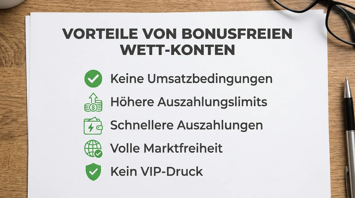 Übersicht der Vorteile bonusfreier Sportwetten-Konten für fortgeschrittene Eishockey-Wetter