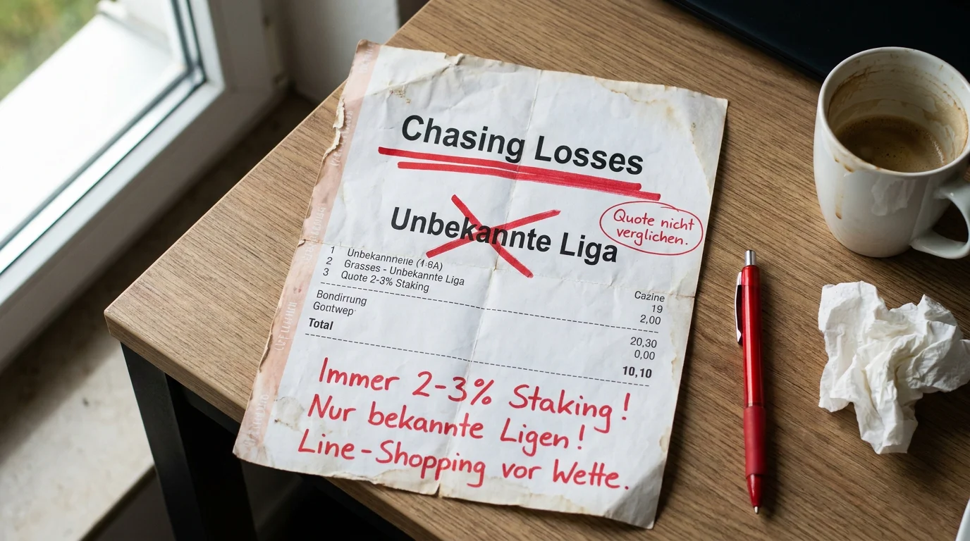Häufige Fehler bei der Eishockey Wetten Strategie – Chasing Losses und Schrottwetten vermeiden