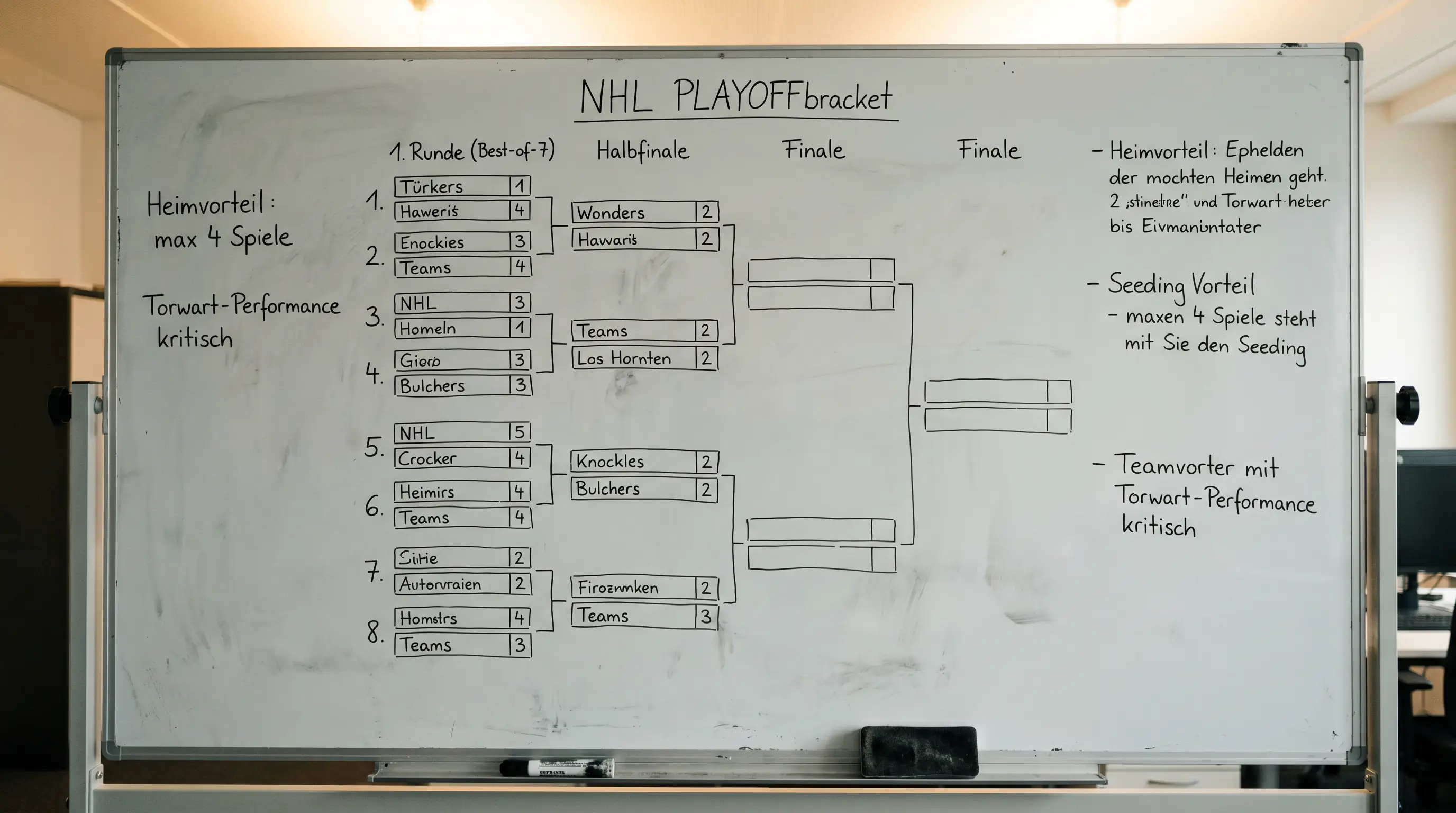 NHL Playoffs Wetten Analyse – Best-of-7-Serien, Heimeis-Vorteil und Torwart-Performance in der K.o.-Runde